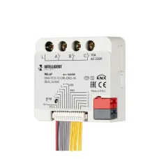048385 Модуль релейный IP20, BUS, 3x10 A, INTELLIGENT ARLIGHT KNX-7013-72-DRI-DRO-IN, пластик, 2 года