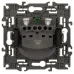 14-2102-02 ЭРА Розетка 2P+E Schuko со шторками, 16A-250В, IP20, Эра Elegance, сл.кость (10/100/3000)