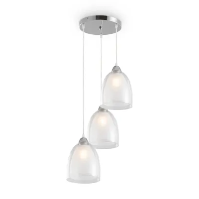 Светильник подвесной Astery 3х60Вт E27 IP20 Freya FR5375PL-03CH