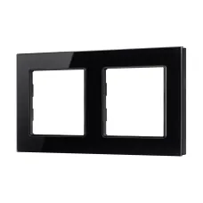 Рамка стеклянная FRM-GLARE-GS-2-BK