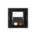 Панель кнопочная KNX-304-23-IN White BUS, Frame IARL, IP20 металл, 2 года