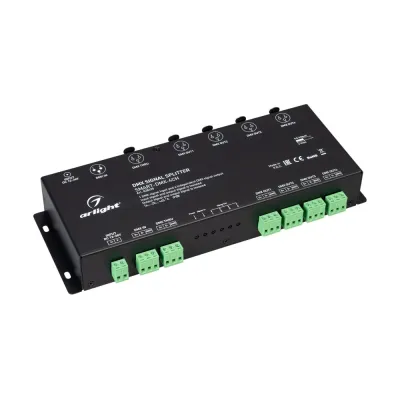 DMX-сплиттер SMART-DMX-4CH 12-36 V XLR3 ARL IP20 металл 5 лет