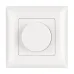 Панель SMART-P14-DIM-P-IN White 230V, 1.5A, 0/1-10V, Rotary, 2.4G ARL, IP20 пластик, 5 лет