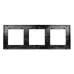 Рамка стеклянная FRM-GLARE-GS-3-BK