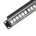 Патч-панель наборная 19' CAT5e 1U 24 порта STP RJ45 Dual IDC