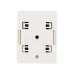 Розетка компьютерная внешняя 1-порт RJ-45 8P8C UTP неэкранированная. кат6,