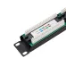 Патч-панель 19' CAT5e 1U 24 порта UTP RJ45 Dual IDC