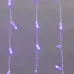 Гирлянда светодиодная Бахрома (Айсикл), 4,8х0,6м, 152 LED СИНИЙ, белый ПВХ, IP65, постоянное свечение, 230В NEON-NIGHT (нужен шнур питания 303-500-1)