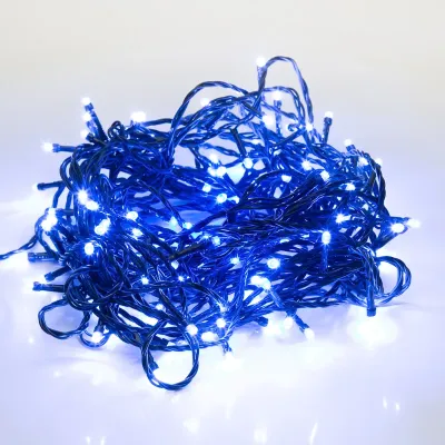 Гирлянда Твинкл Лайт 4 м, темно-зеленый ПВХ, 25 LED, Синий
