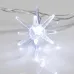 Гирлянда светодиодная Снежинки 20 LED белые 2,8 м