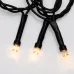 Гирлянда Твинкл Лайт 10 м, темно-зеленый ПВХ, 80 LED, тёплый белый