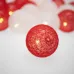 Фонарики тайские Магия 3,5 м, прозрачный ПВХ, 20 LED, теплый белый, питание 2 х АА батарейки не в комплекте