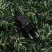 Шлейф еловый искусственный 2,7 м Теплое белое свечение 80 LED
