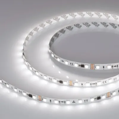 Лента светодиодная 15 Вт/м 24В IP20 6000K 60LED/м SPI-B60-10mm SMD 5060 5 м