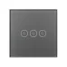 Выключатель сенсорный SWT-OMALI-S03-ZB-GR 250V, 10A, Zigbee Стекло