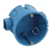 Коробка установочная ЭРА KUTS-68-45-blue синяя 68х45мм для твердых стен саморезы стыковочные узлы IP20 Коробка установочная ЭРА KUTS-68-45-blue синяя 68х45мм для твердых стен саморезы стыковочные узлы IP20