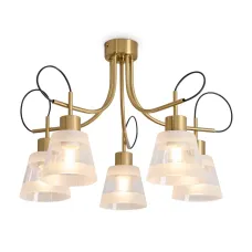Светильник подвесной Caramel E27х5 60Вт IP 20 Freya FR5522PL-05BS