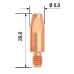 Наконечник M6х28 мм ECU D=0.6 мм (10 шт.)