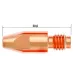 Наконечник контактный M8х30 мм CuCrZr D 0.8 мм