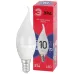 Лампочка светодиодная ЭРА RED LINE LED BXS-10W-865-E14 R E14 / Е14 10Вт свеча на ветру холодный дневной свет