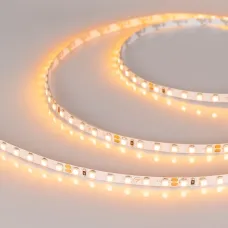Лента светодиодная 9.6 Вт/м 24В Жёлтый IP20 120LED/м RT-A120-5mm SMD 2835 5 м