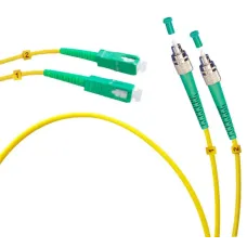 Патч-корд оптический duplex 5м FC/APC-SC/APC 9/125 sm LSZH