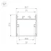 Роторная панель DALI-233-1G-MIX-IN BUS, DT8, Backlight ARL
