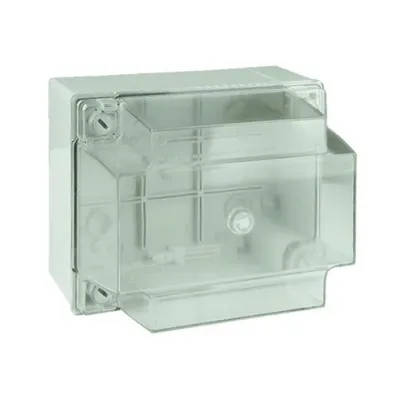 Коробка ответвит. с гладкими стенками, прозрачная, IP56, 150х110х135мм