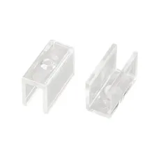 Держатель AURORA-1206-CLIP CLEAR, пластик