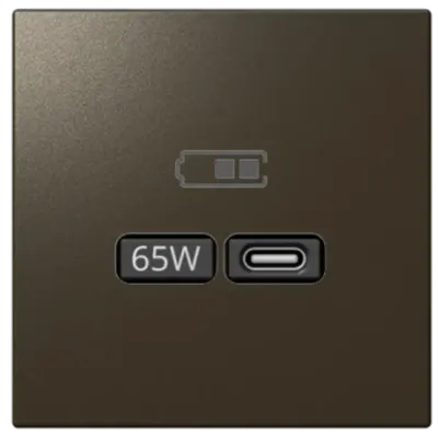 Розетка USB с разъемами Type A+C 1,5А 230V с накладкой