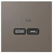 Розетка USB с разъемами Type A+C 1,5А 230V с накладкой
