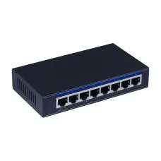 Коммутатор неуправляемый 8x100Мбит/с (RJ45 с PoE), 1x100Мбит/с (RJ45) 120Вт
