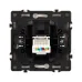 Механизм компьютерной розетки SCT-NOBE-MPC1-SFPL-GD, RJ-45, CAT6, Золото светлое
