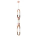 Светильник светодиодный SP-AMPIRIUS-HANG-H881-L120-10W MIX (BRASS, 360 deg, 230V) (ARL, IP20 Металл, 3 года)