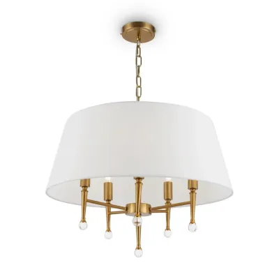 Светильник подвесной Rosemary 5х40Вт E14 IP20 Freya FR5190PL-05BS3