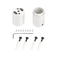 Крепление MOONLIGHT-VT-CEILING-DL-D25 White, металл
