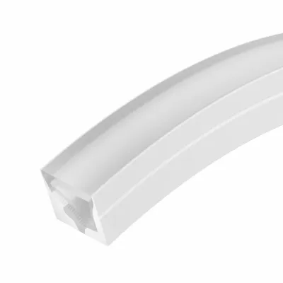 Профиль силиконовый WPH-FLEX-1616-TWIST-S11-5m WHITE (ARL, Силикон)
