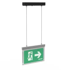 "Световой указатель ""ВАРТОН"" Flip-подвесной серии Advanced 3W IP40 3ч черный"