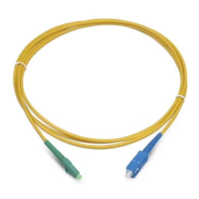 Патч-корд оптический simplex 3м LC/APC-SC/UPC 9/125 sm LSZH