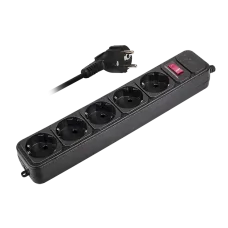 Фильтр сетевой ФАZА FOP-05GS-180-bk черный