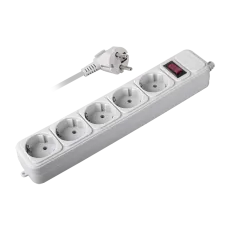 Фильтр сетевой ФАZА FOP-05GS-180-gy серый