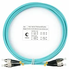 Патч-корд оптический duplex 3м FC-FC 50/125MM OM3 LSZH