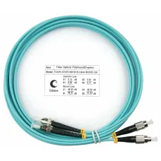 Патч-корд оптический duplex 3м FC-ST 50/125MM OM3 LSZH