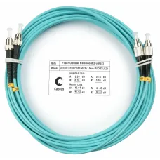 Патч-корд оптический duplex 5м FC-ST 50/125MM OM3 LSZH