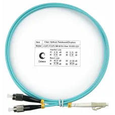 Патч-корд оптический duplex 1м LC-FC 50/125MM OM3 LSZH