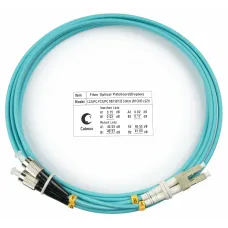Патч-корд оптический duplex 2м LC-FC 50/125MM OM3 LSZH