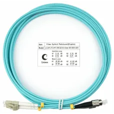 Патч-корд оптический duplex 3м LC-FC 50/125MM OM3 LSZH
