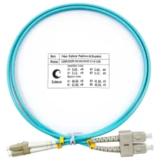 Патч-корд оптический duplex 1м LC-SC 50/125MM OM3 LSZH