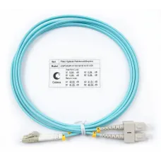 Патч-корд оптический duplex 2м LC-SC 50/125MM OM3 LSZH