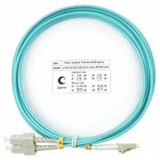 Патч-корд оптический duplex 3м LC-SC 50/125MM OM3 LSZH